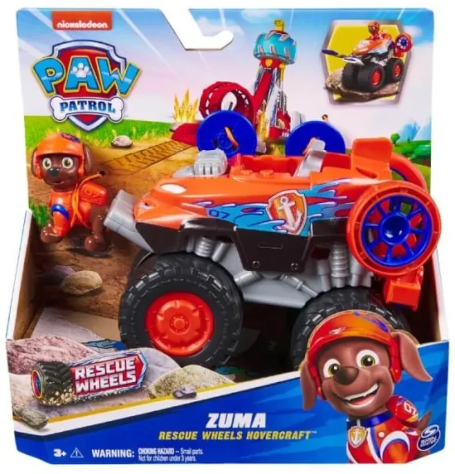 LAPKOVÁ PATROLA TÉMATICKÉ VOZIDLÁ RESCUE WHEELS ZUMA