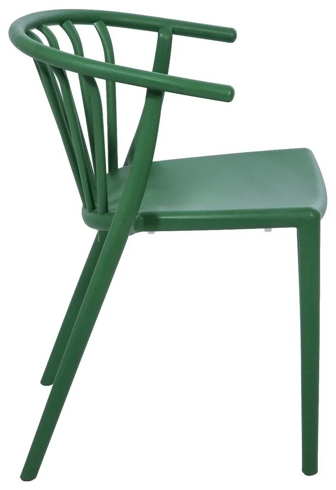 Zelená záhradná stolička Bonami Essentials Capri