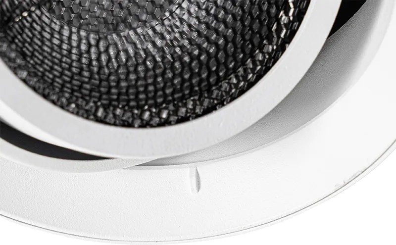 Moderné zapustené bodové svetlo biele GU10 AR111 okrúhle bez rámu - Oneon Honey