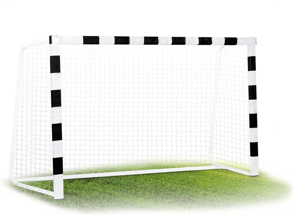 Neo-Sport Futbalová bránka 180 x 120 x 60 cm NS-464 čierna a biela