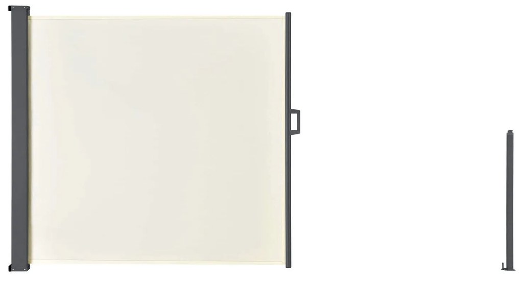 InternetovaZahrada Bočná markíza Dubaj 300 x 180 cm - béžová