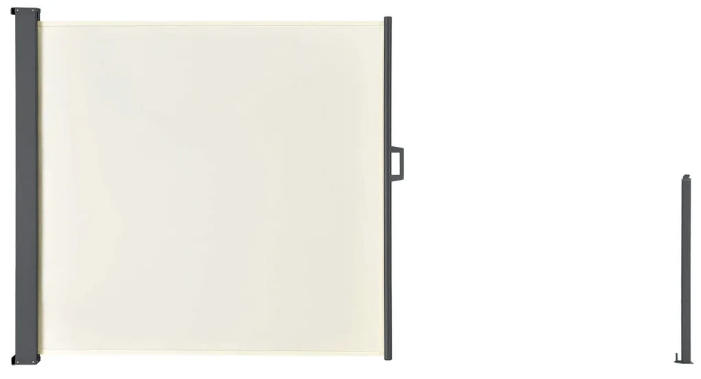 InternetovaZahrada Bočná markíza Dubaj 300 x 180 cm - béžová