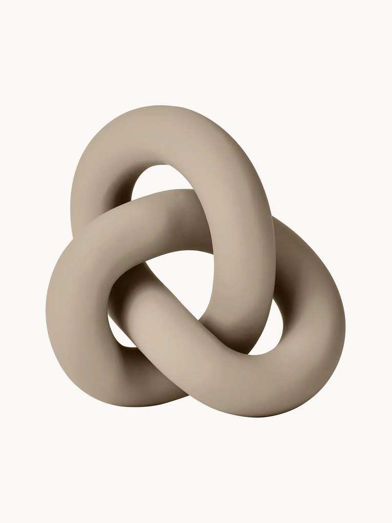 Ručne maľovaná dekorácia Knot, V 9 cm