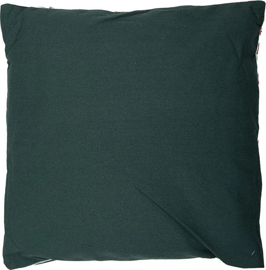 Zelený dekoračný vianočný vankúš cukrovej palice Candy Cane – 45*45*4 cm