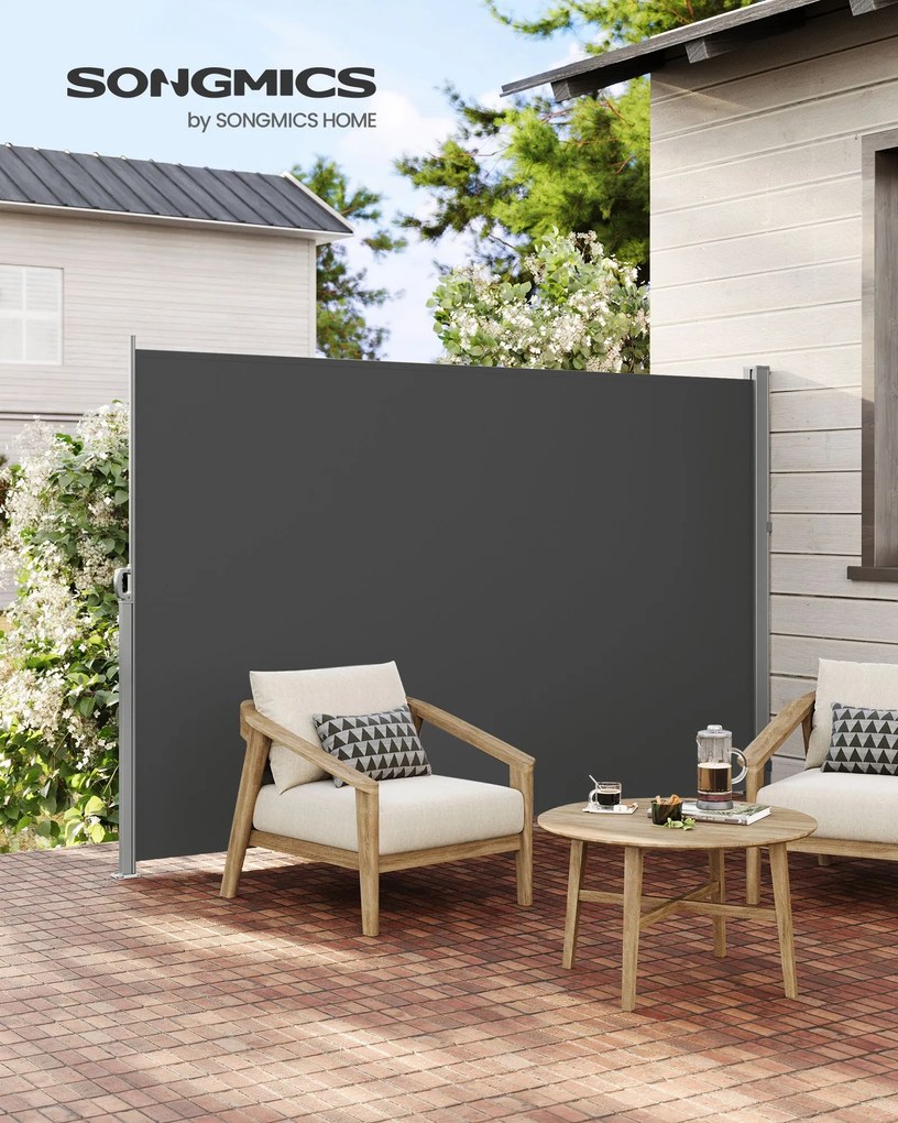 Bočná markíza Orrine 180x450 cm antracit