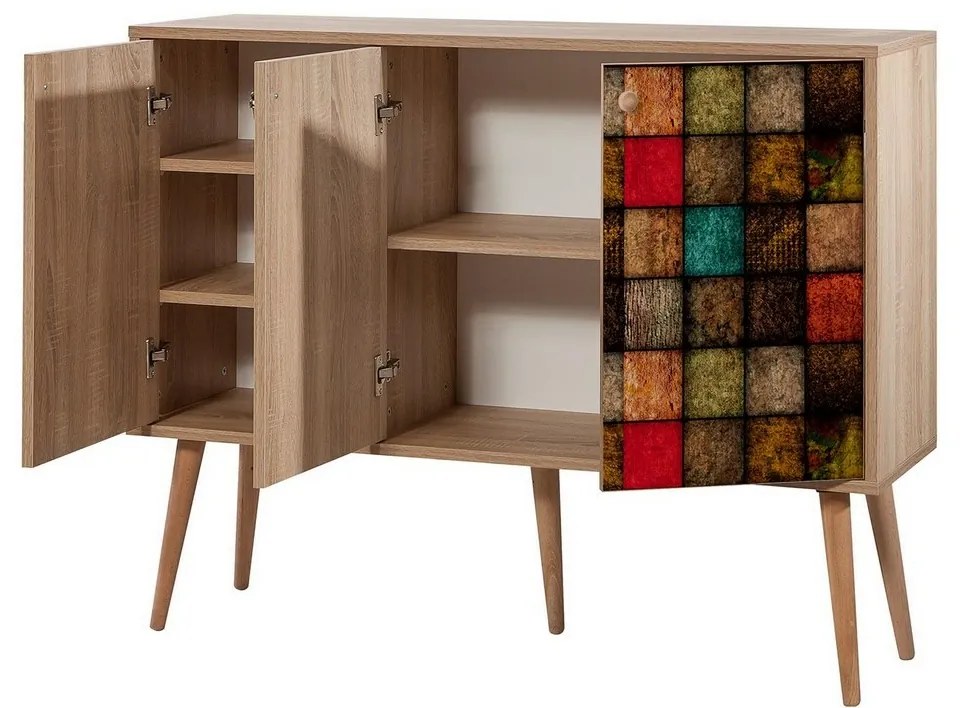 Skrinka Mega Cubes Sonoma Oak