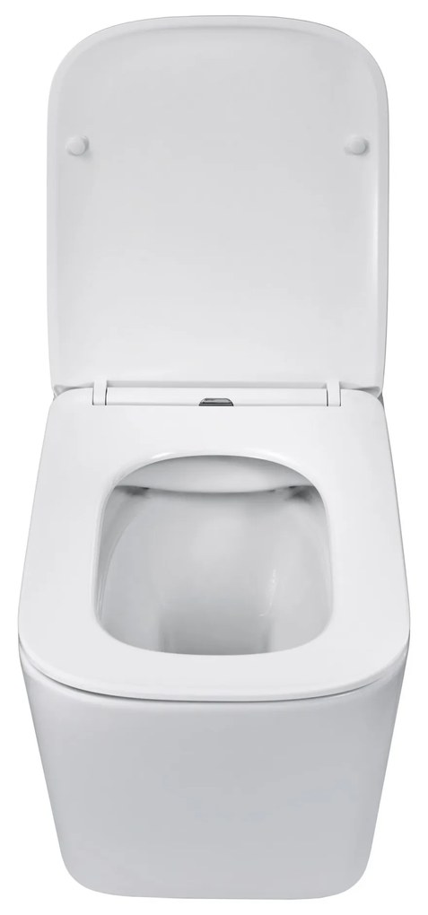 Závesná WC misa nástenná biela