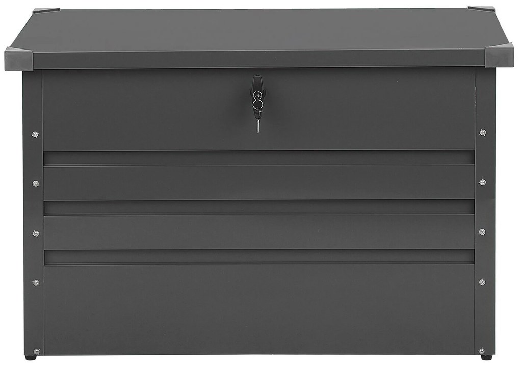 Úložný box tmavošedý  100 x 62 cm  300L CEBROSA Beliani