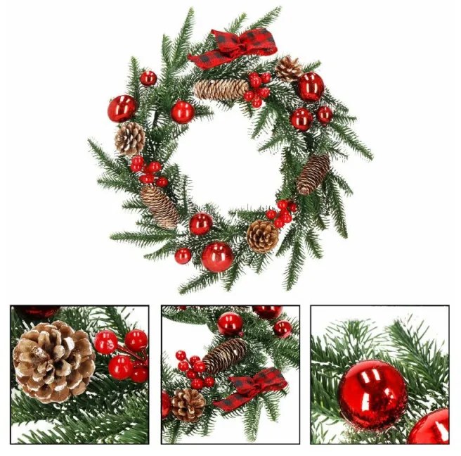 SPRINGOS Adventný veniec 50 cm