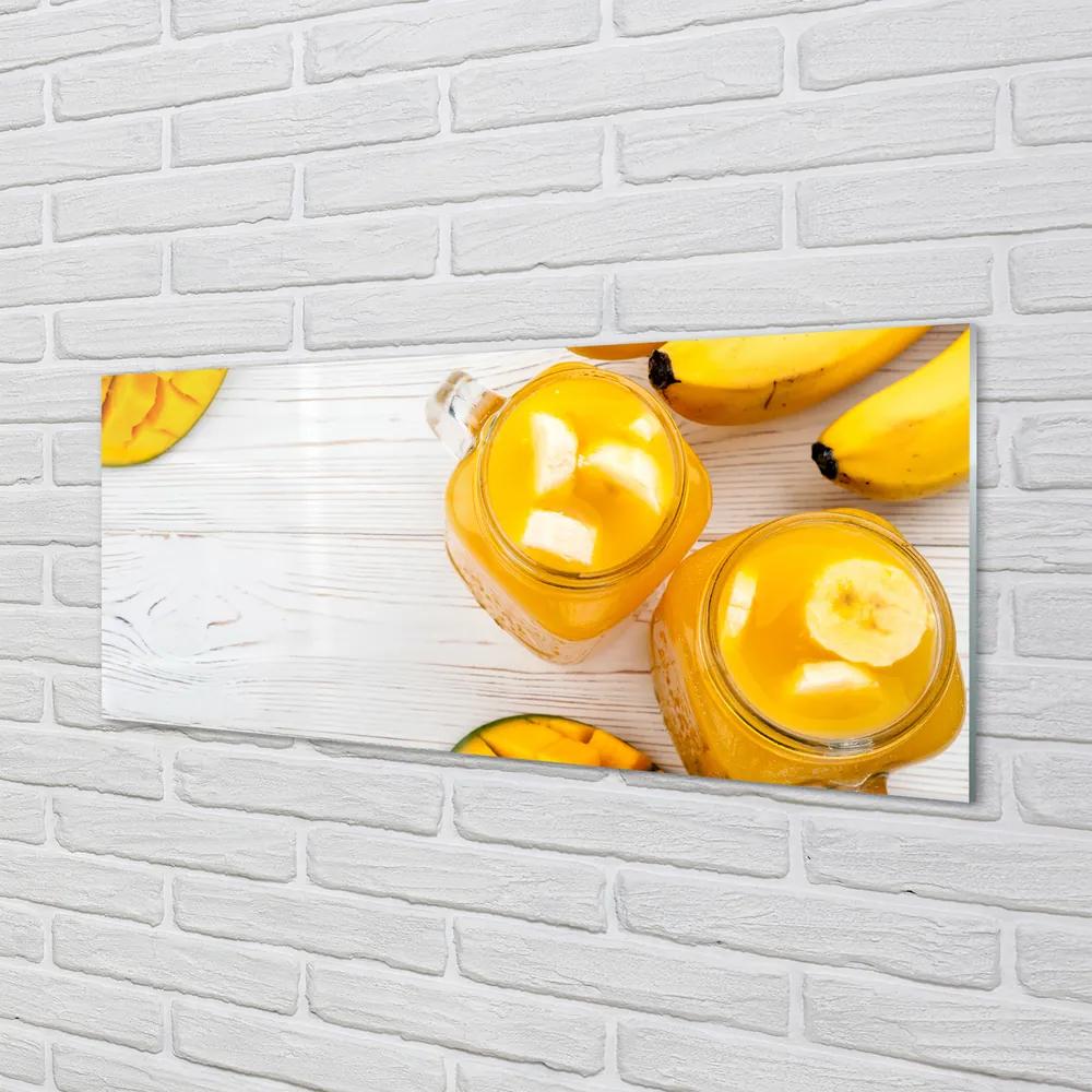 Obraz plexi Mango banán smoothie 120x60 cm