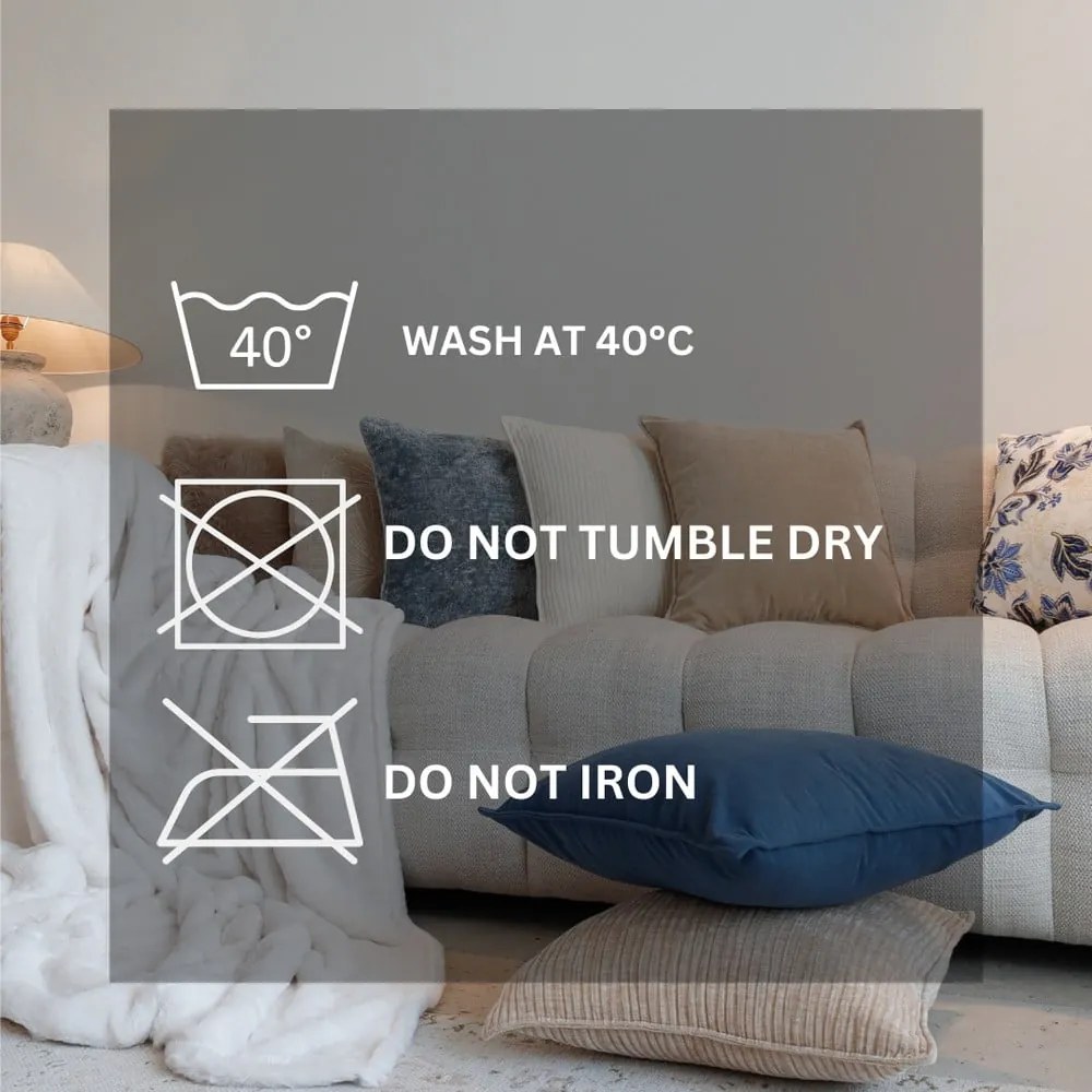 Dekoračný vankúš zo ženilky 45x45 cm Juliette – Tiseco Home Studio