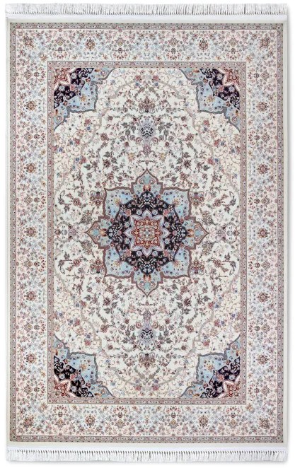 Koberec Villeroy & Boch Kollektion 1870 Etienne modrý / krémový