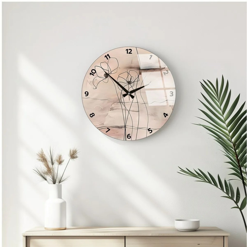 Nástenné hodiny Sand 343, 40 cm