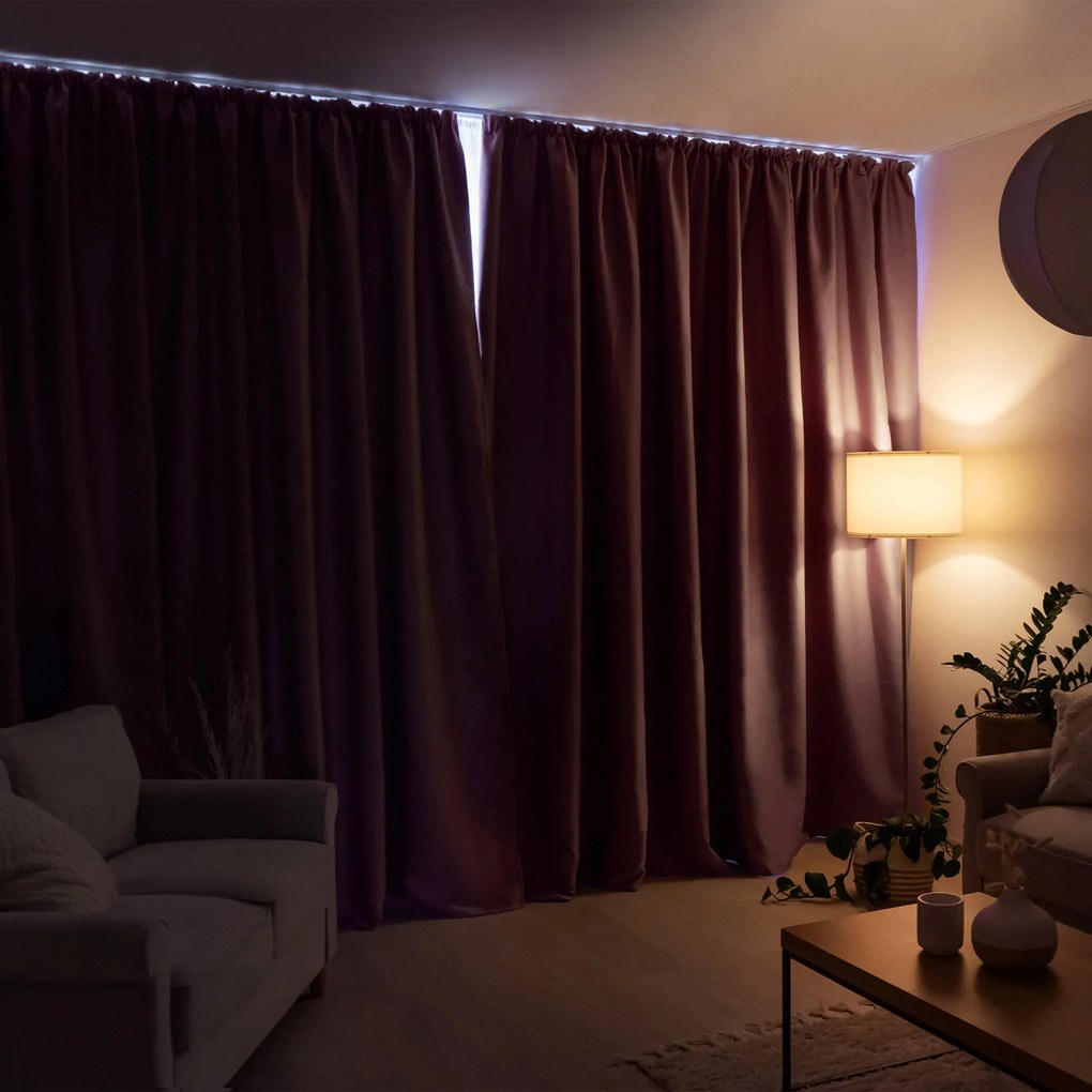 Goldea zatemňovací záves blackout - staroružový 160x270 cm