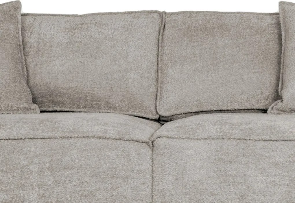 Pohovka John, béžová látka so štruktúrou