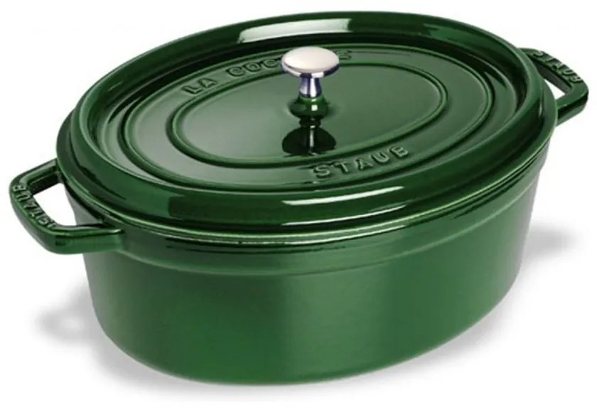 Staub Hrniec STAUB oválny 29 cm zelený 4,2l