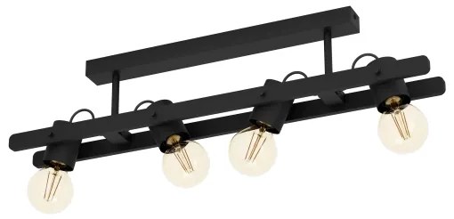 Eglo 43847 - Bodové svietidlo PLIMSOLL 4xE27/15W/230V