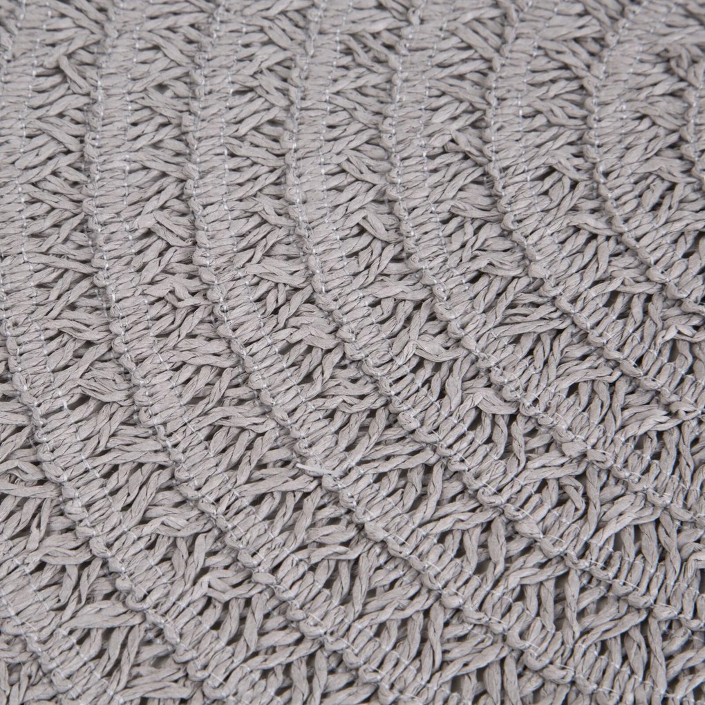 SADA 6 KS PRESTIERANIE NA STÔL BOHO 9 (FI) 38 CM TMAVOSIVÁ