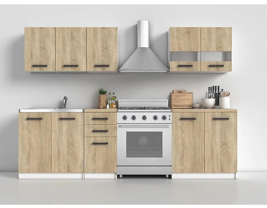 Kuchyňa Kami set 200 dub sonoma