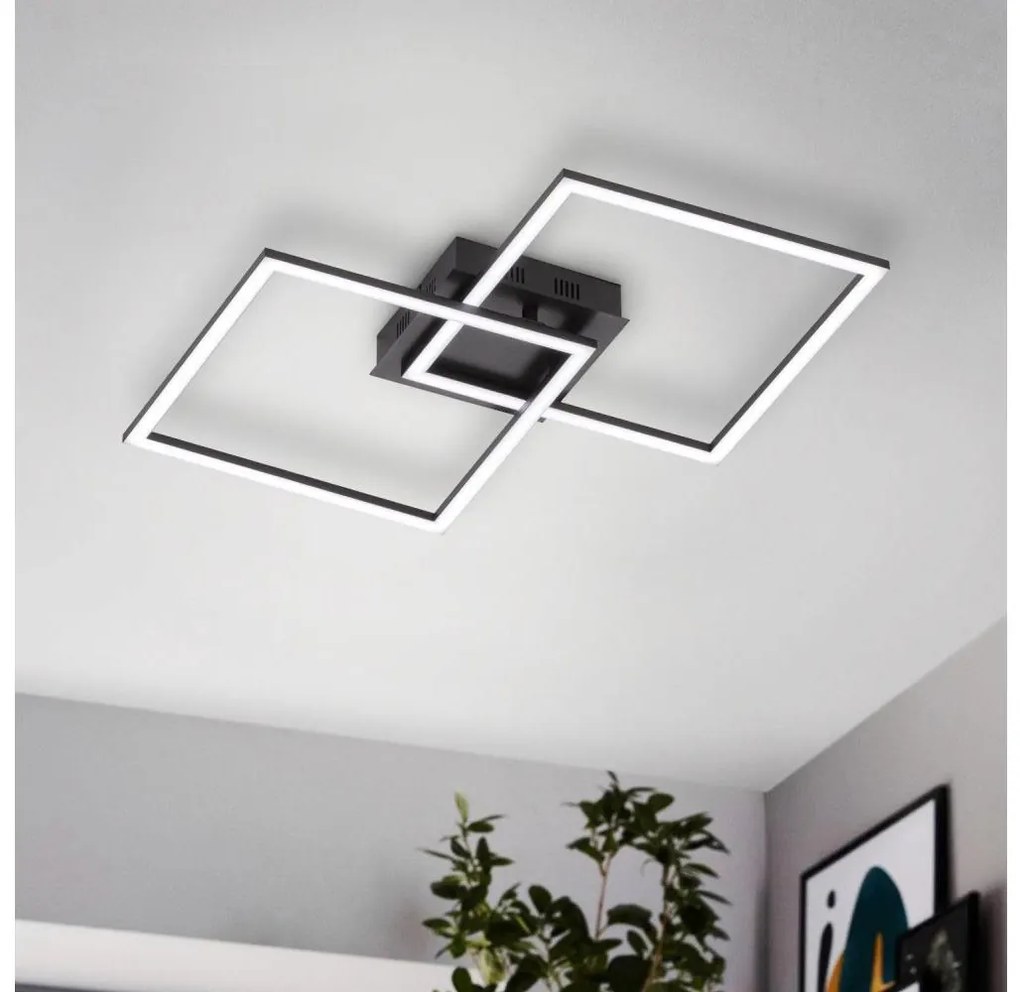 Eglo 75553 - LED  Stmievateľný prisadený luster PALMAVES LED/28W/230V 3000-6500K+DO 75553