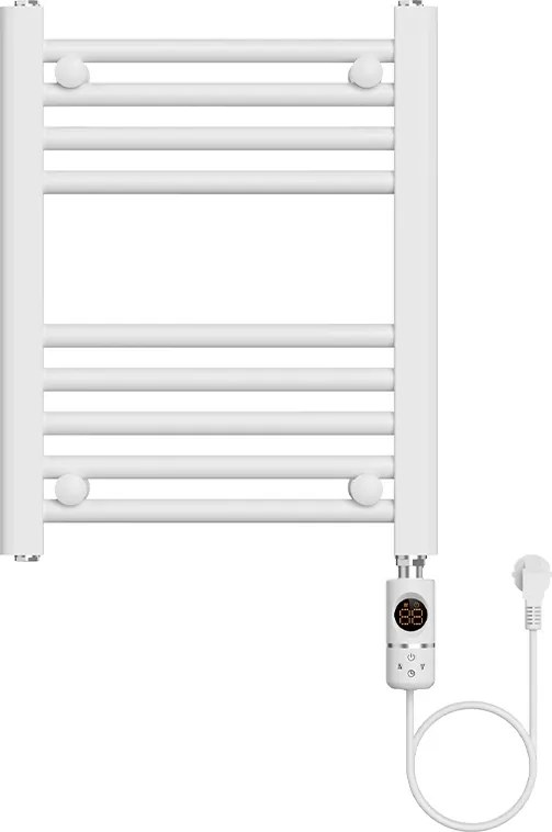 BPS-koupelny Elektrický kúpeľňový radiátor MANAM WH 300W, 40x50 cm, biely