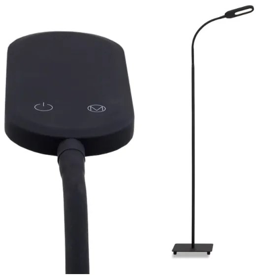 Briloner 1297-015 - LED Stmievateľná flexibilná stojacia lampa LED/6,6W/230V