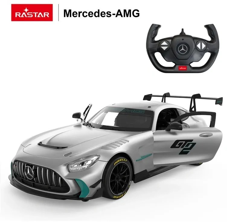 Diaľkovo ovládané auto Mercedes AMG GT2 R/C, mierka 1:14, Rastar