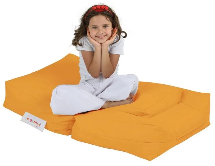 Sedací vak Kiddo (oranžová). Akcia -12%. Vlastná spoľahlivá doprava až k Vám domov. 1101673