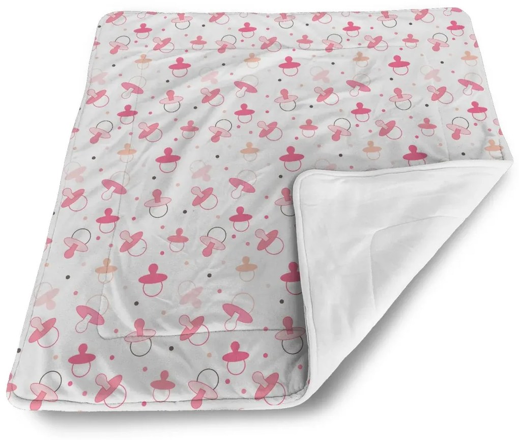 Sablio Deka pre bábätko Dudlíky a puntíky - 80x100 cm