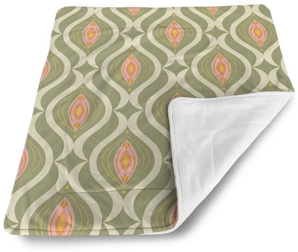 Sablio Deka pre bábätko Retro ornament - 80x100 cm