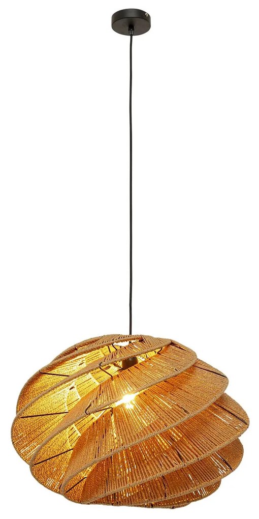 Aloha Whirl visiaca lampa béžová Ø56 cm