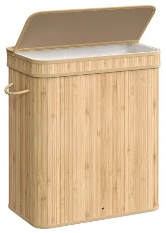 Bambusový kôš na bielizeň 100 L LCB063N01