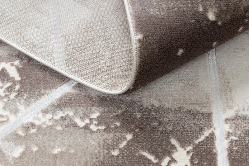 Kusový koberec Core 1818 Geometric ivory/white, 140x190, béžová, chodba / predsieň, Dywany Łuszczów