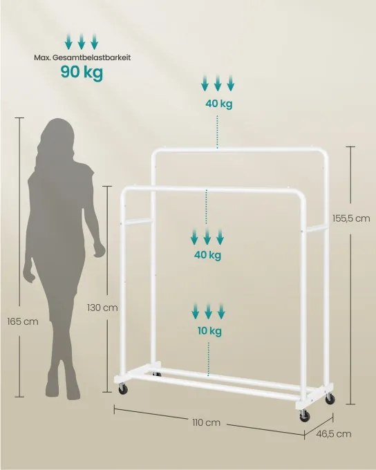 Stojan na oblečenie HSR017WG01