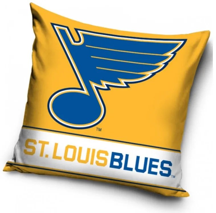 Vankúšik NHL ST.LOUIS BLUES 40x40 cm