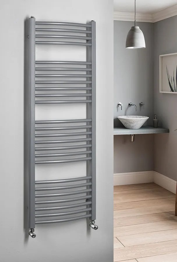 Aqualine, ORBIT Vykurovacie teleso oblé, 1320/450, 572 W, strieborná struktural, ILA34E