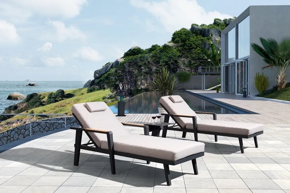 Záhradné lehátko HIGOLD - Emoti Sunlounger Set Olefin