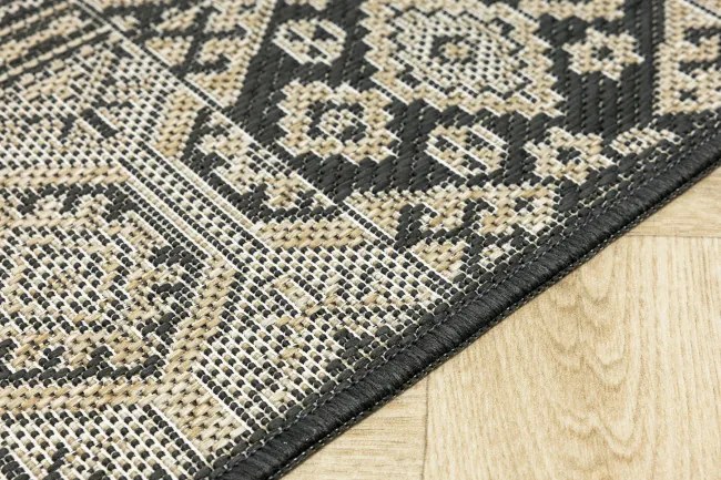 Koberec / behúň FLEX 19636/P10 grafitový