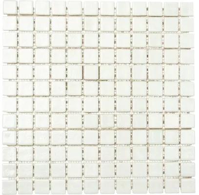 Sklenená mozaika GM AS 1010 30,5x32,5 cm biela