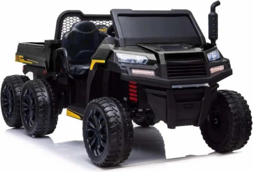 LEAN CARS Batériové vozidlo A730-2 Black 24V