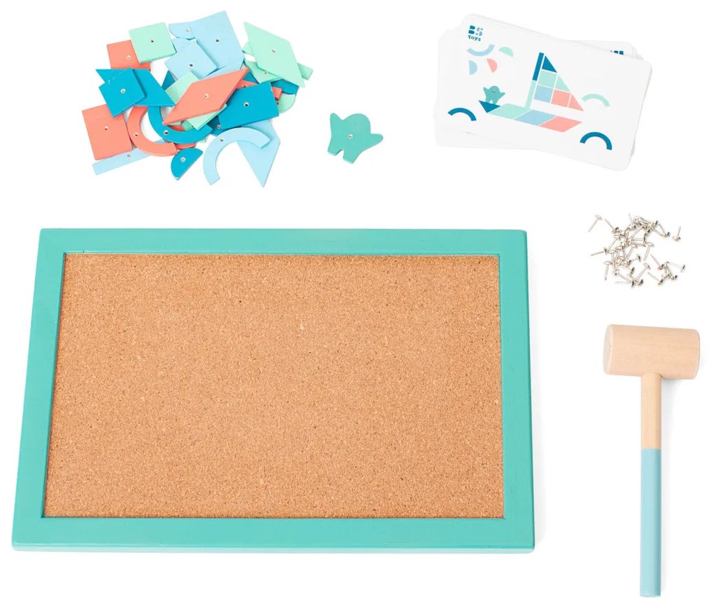 Zatĺkačka s kladivkom a klinčekmi