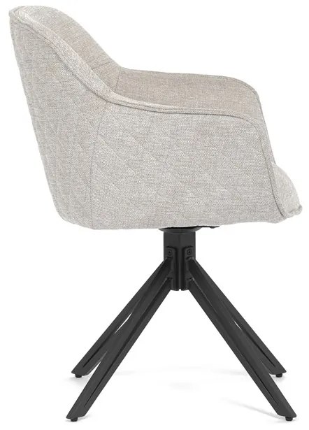 Autronic BONTEC Jedálenská stolička, béžová, látka, HC-533 CRM2 Farba: Béžová