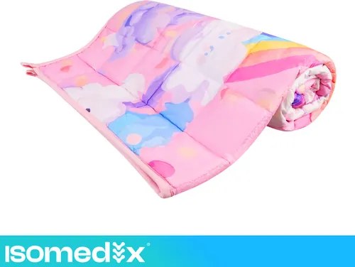 Senzorická deka s jednorožcami 3 kg – 100 x 150 cm