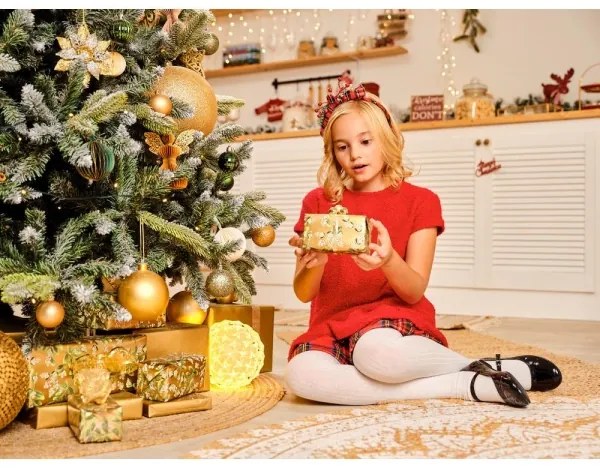 Retlux - LED Vianočná dekorácia LED/230V/teplá biela guľa