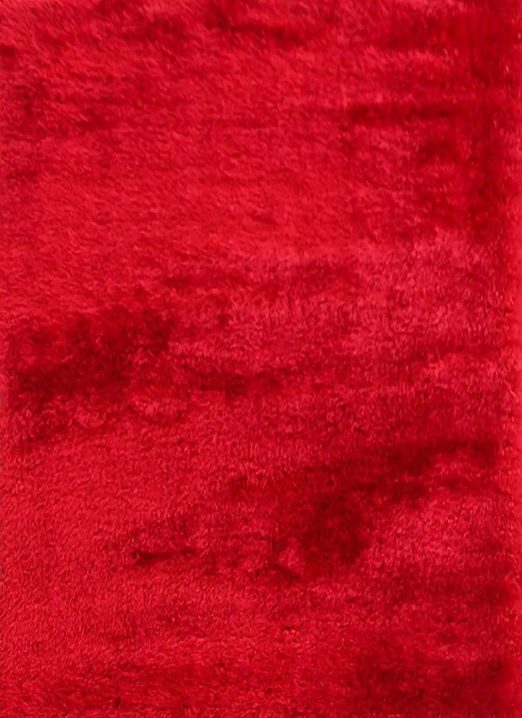 BE Koberec Seven Soft 7901 RED – červený obdĺžnikový Rozmer: 160x220 cm