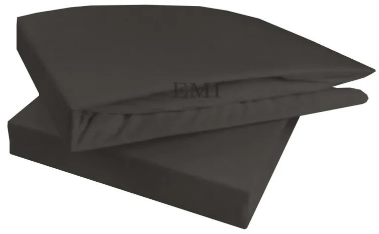 Plachta posteľná tmavosivá superstretch, Plachta 90x200