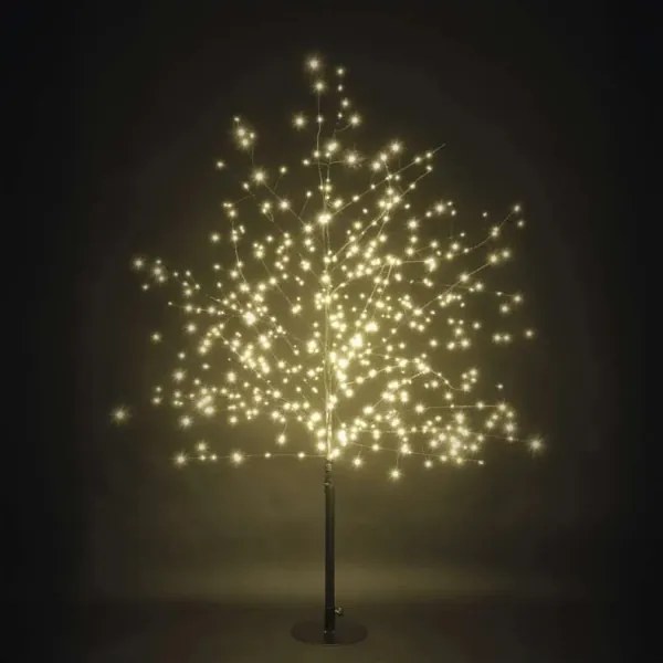 LED vonkajšia vianočná dekorácia 600xLED/3,8W/230V 120 cm teplá biela IP44