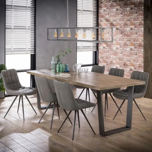 Jedálenský stôl 22-02 230x95cm Solid mango white antque-Komfort-nábytok