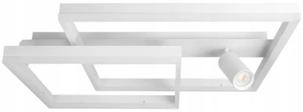 LED Stropné svietidlo LED/38W/230V + 1xGU10/30W biela