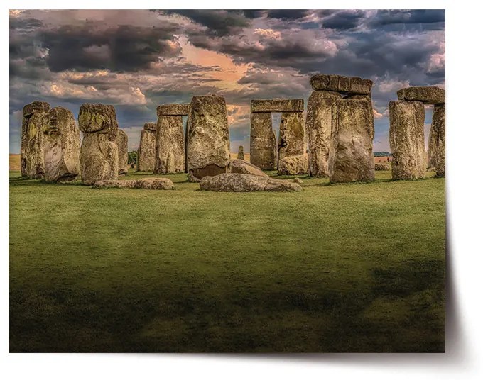 Sablio Plagát Stonehenge - 60x40 cm